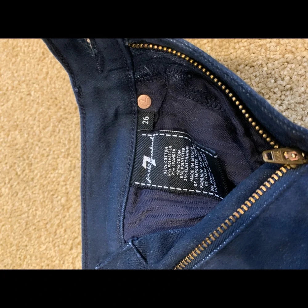 7 For All Mankind excellent worn
